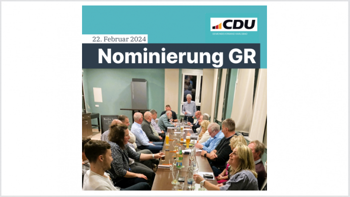 Nominierungsveranstaltung 2024